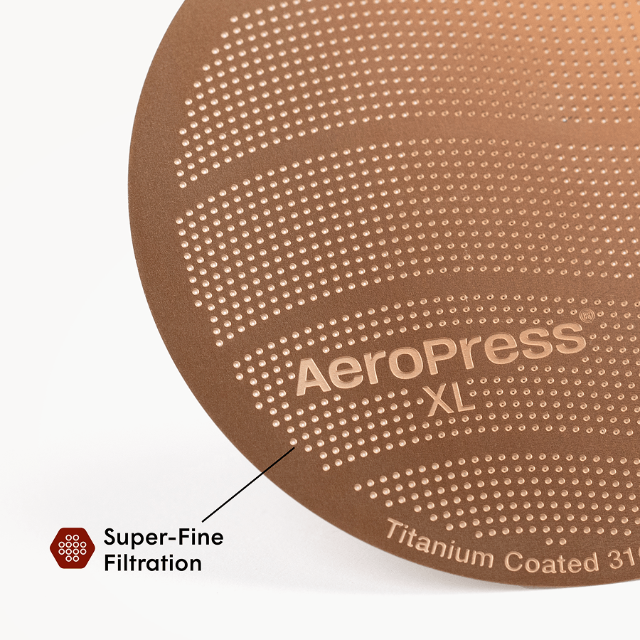 AeroPress Gold Tone Filter - XL - Image 4